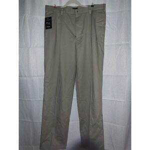 Izod American Chino Pants 100% Cotton‎ 36x 34 Khaki Dress Pants